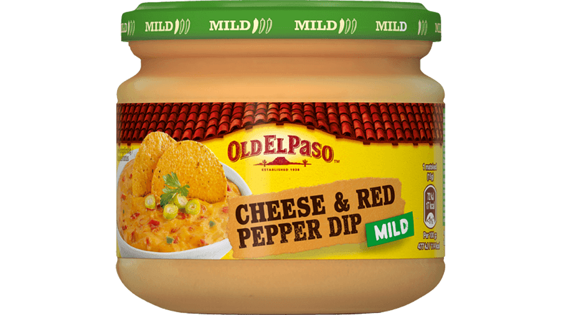 Cheese and Red Pepper Dip Hero